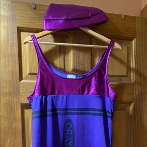 Adult crayon costume